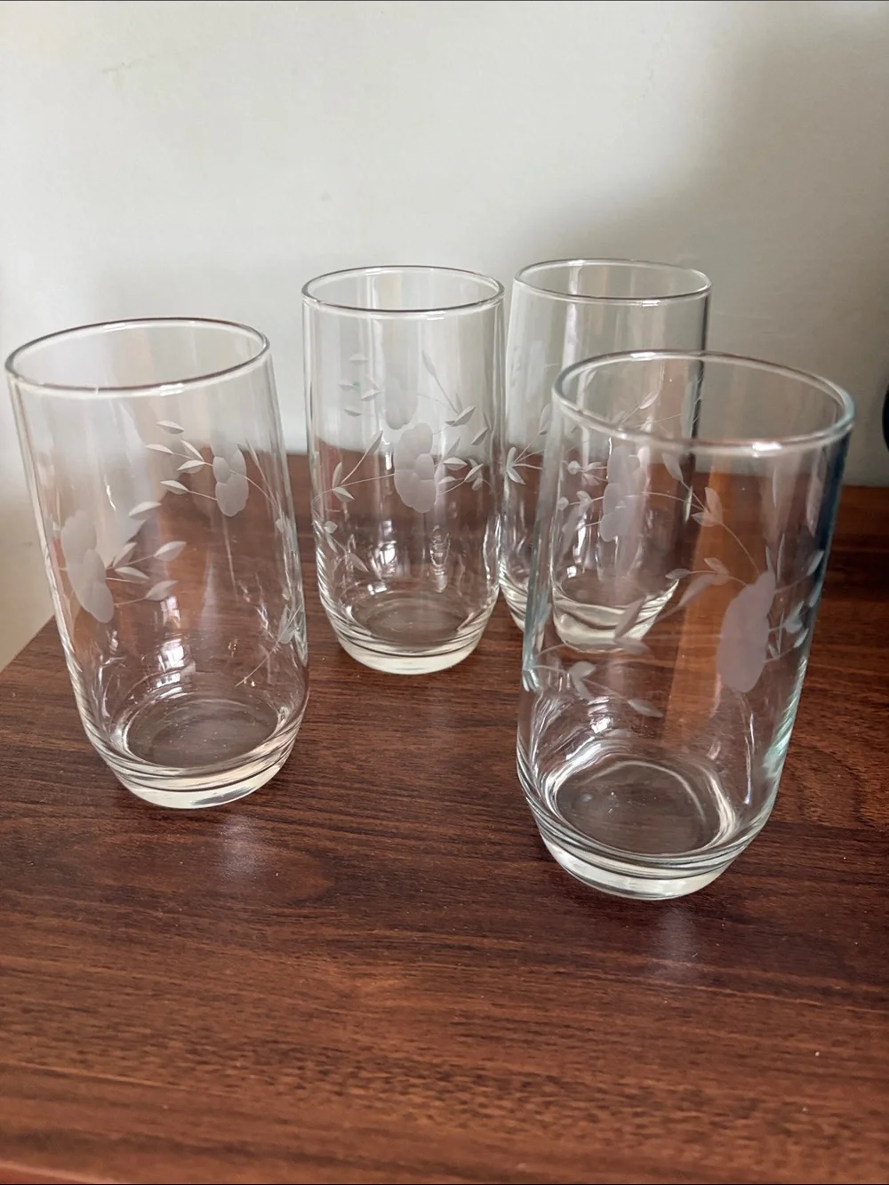 Vintage Princess House HERITAGE BEVERAGE GLASSES 11.5oz 5